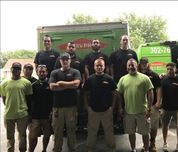 Fall 2017, team member at SERVPRO of Brandywine / Wilmington