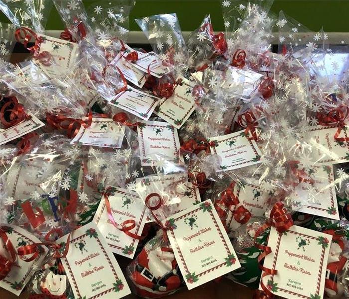 Goody bags prepared for the season