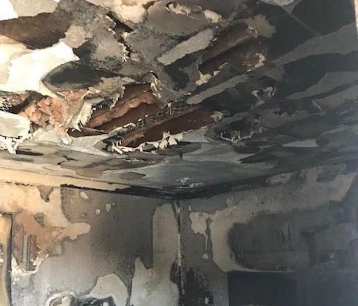 Ceiling After Fire